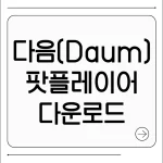 다음팟플레이어 다운로드