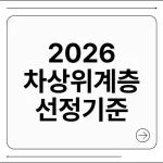 차상위계층 확인방법